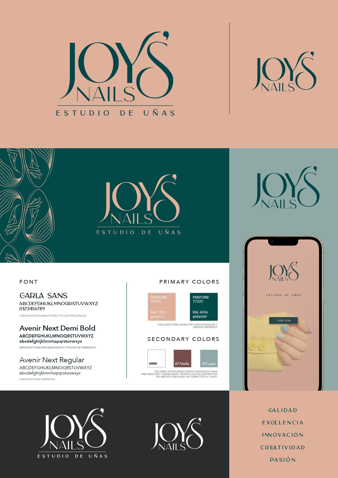 Identidad corporativa y branding Joys