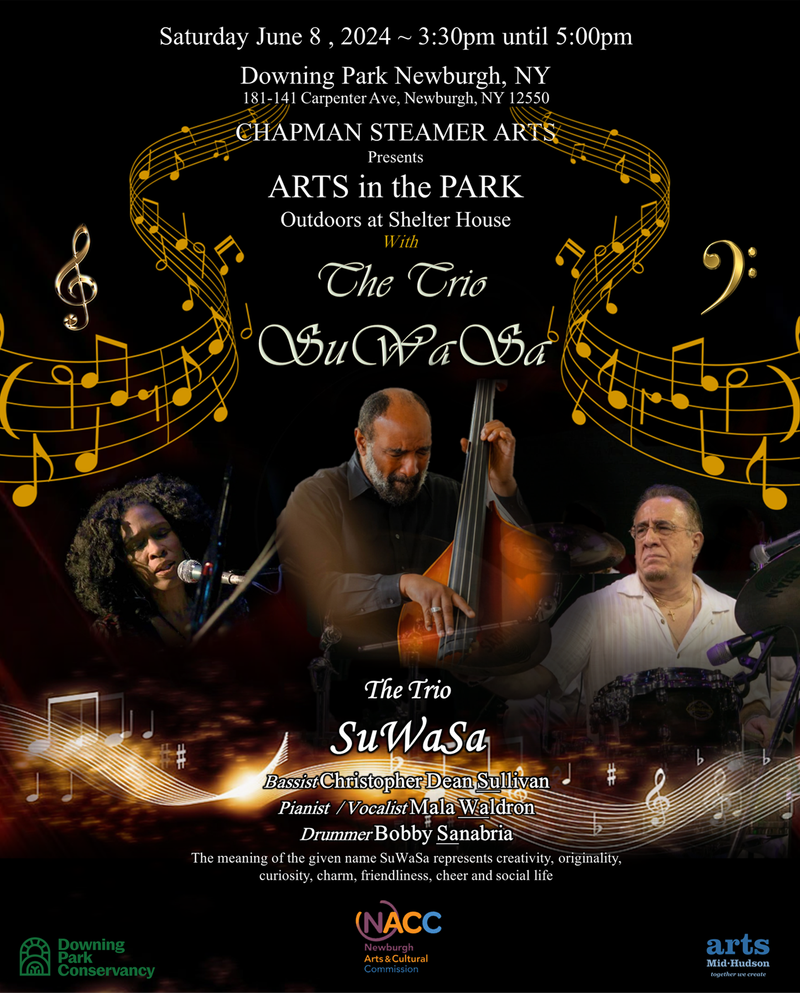 CHAPMAN STEAMER ARTS Presents ARTS in the PARK Outdoors at Shelter House