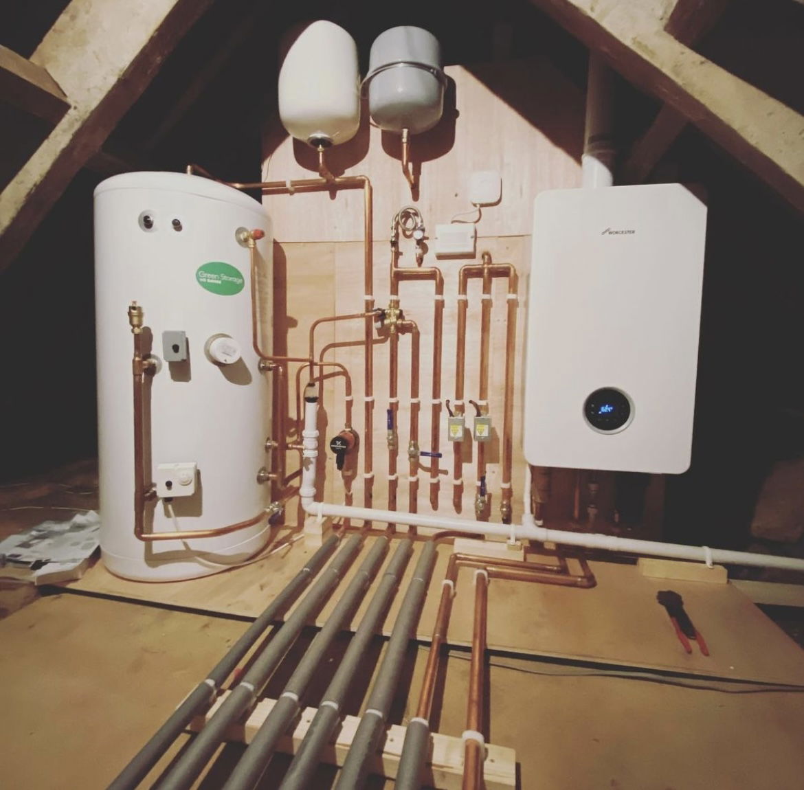 New Plumbing & Heating Installations 