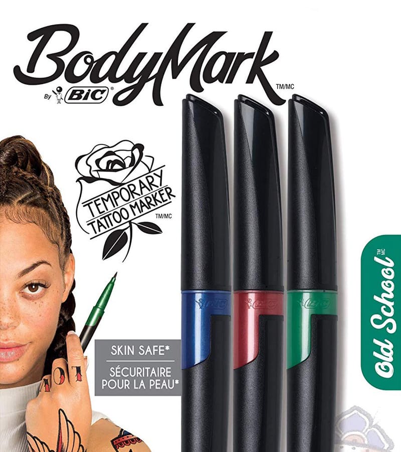 BIC Bodymark Tattoo Pens
