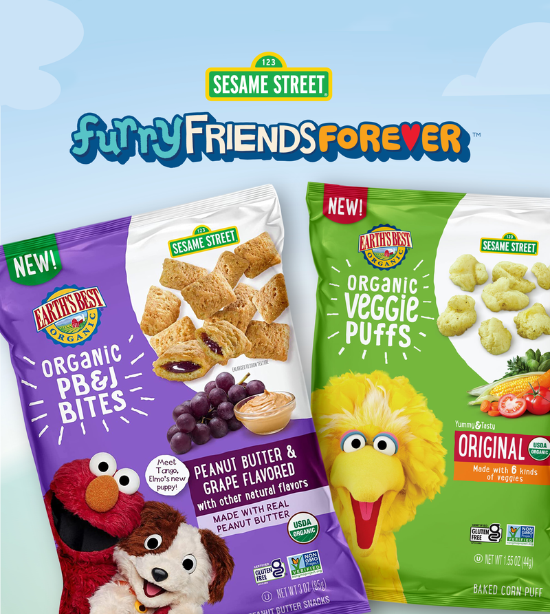 Earth's Best Organic / Sesame Street Partnership