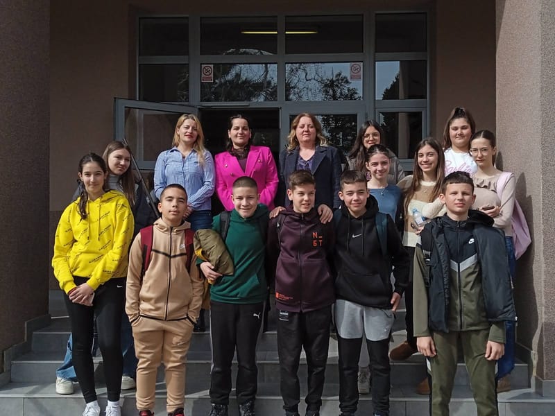 Posjeta Osnovnoj školi ,, Milorad Musa Burzan "