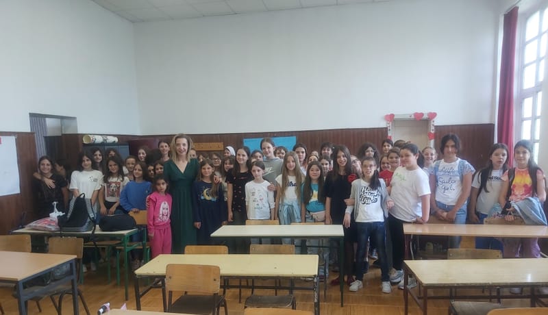 Tim Savjetovališta za mlade održao je predavanje za učenice IV i V razreda