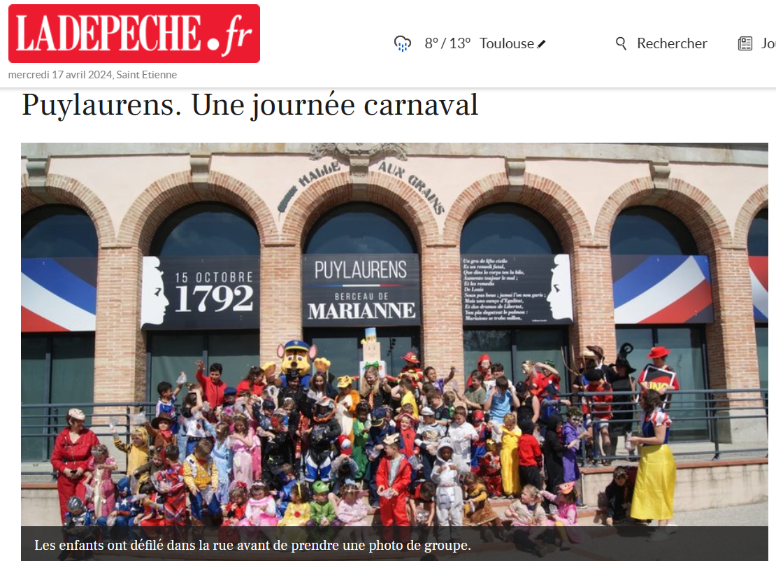 Une journée carnaval