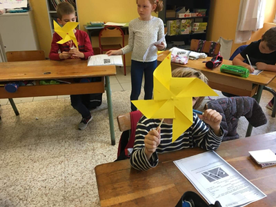 Expériences sur l’air pour les CE1 et CE2