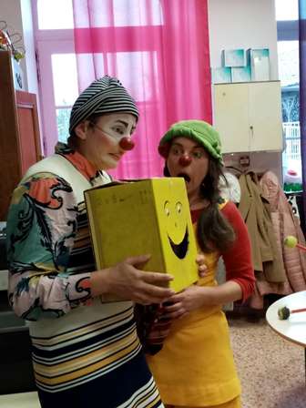 VISITE ET ANIMATION DE L’ASSOCIATION « CLOWNS Z’HÔPITAUX »
