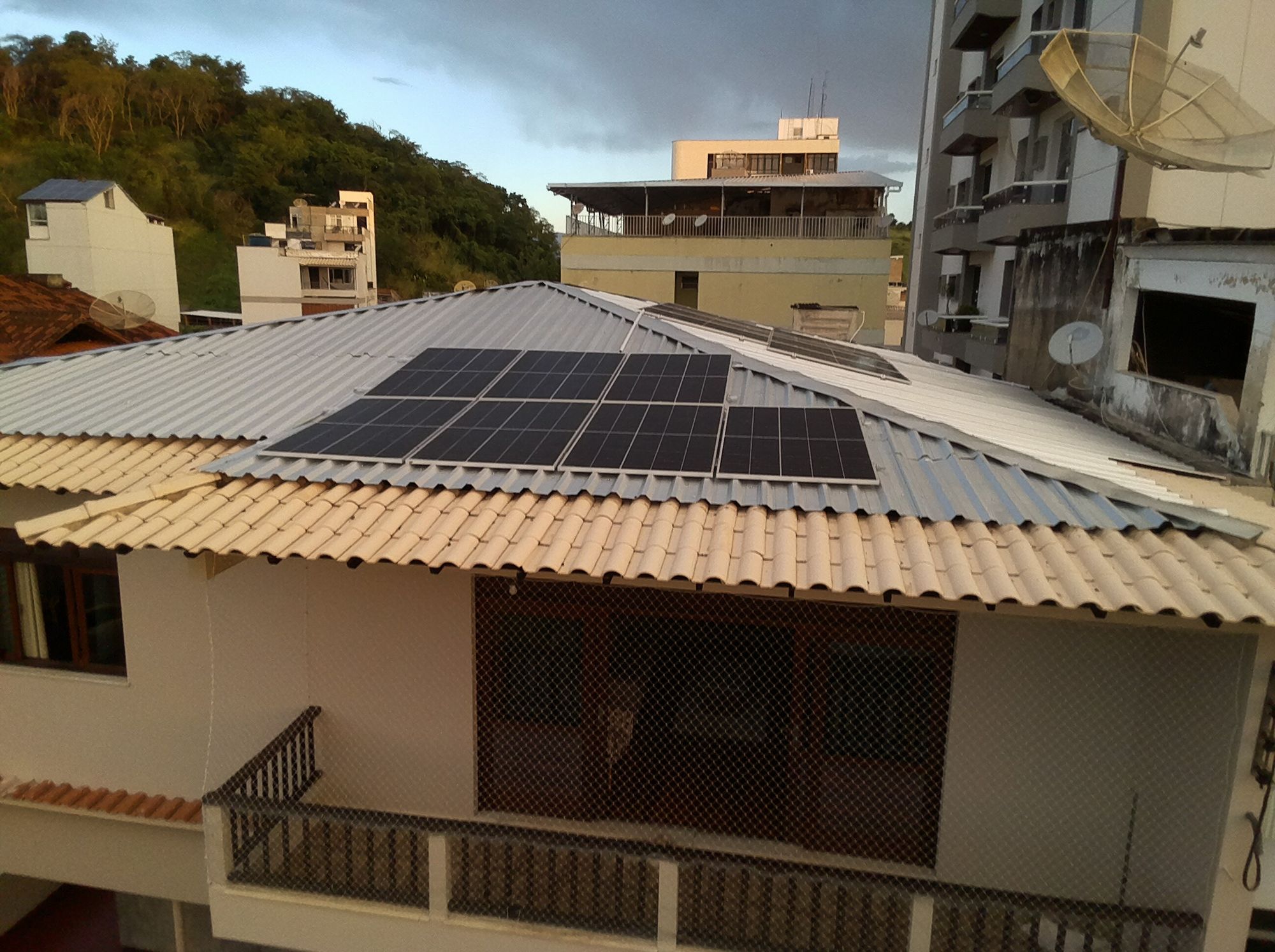 Geração média - 630 Kwh/mês 