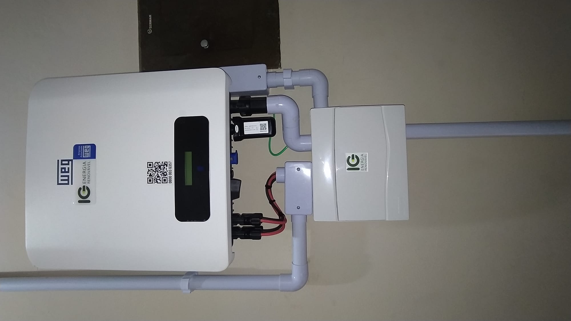 Geração média - 630 Kwh/mês 