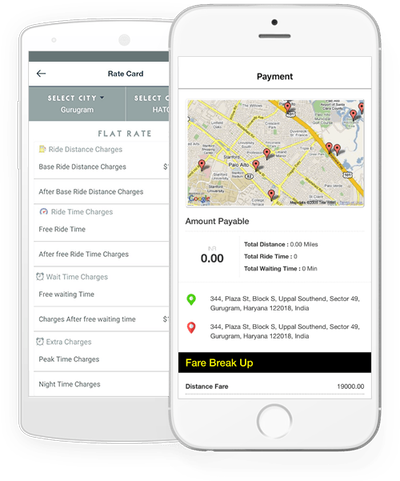 Uber clone app image
