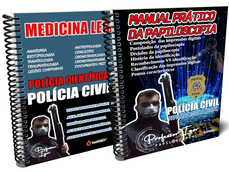 (COMBO 2.0) PAPILOSCOPIA E MEDICINA LEGAL