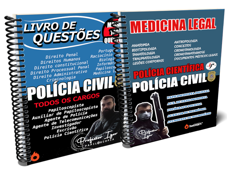 (COMBO 3.0)  MEDICINA LEGAL E LIVRO DE QUESTÕES