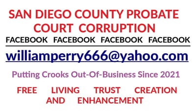 SAN DIEGO COUNTY PROBATE COURT CORRUPTION