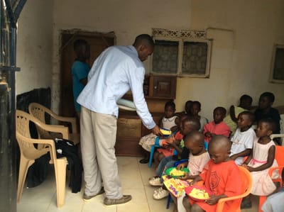 feeding the hungry. image