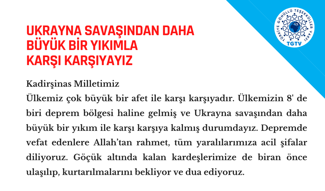 UKRAYNA SAVAŞINDAN DAHABÜYÜK BİR YIKIMLA KARŞI KARŞIYAYIZ !