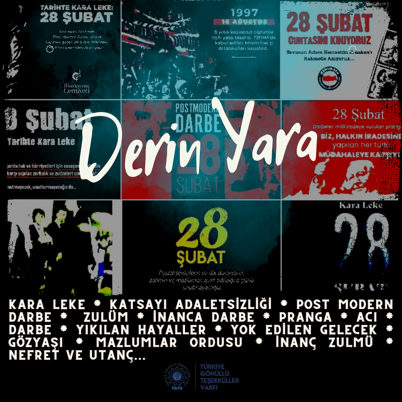 VOLUNTEER ORGANIZATIONS CONDEMNED THE FEBRUARY 28 MENTALITY.