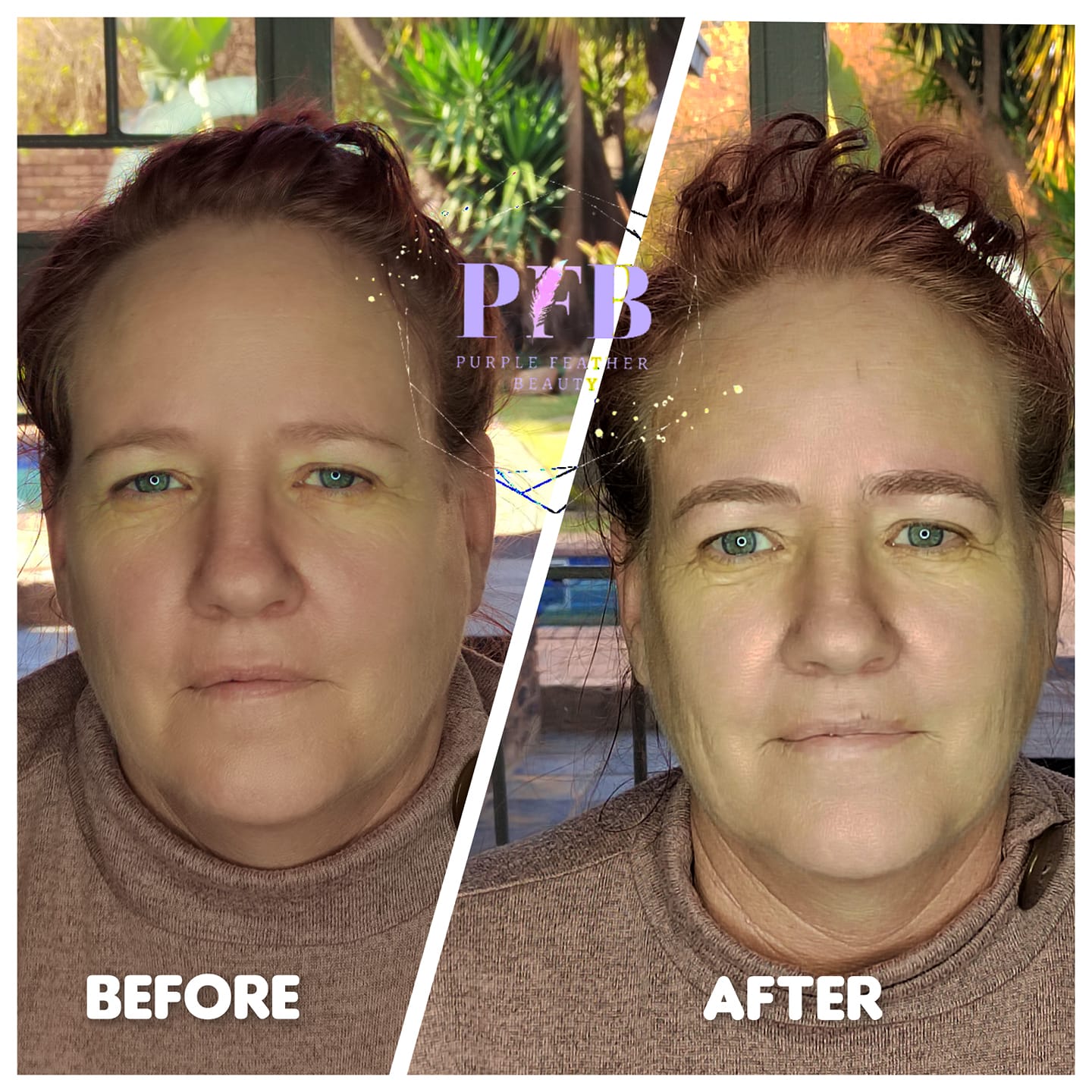 Microblading before vs after