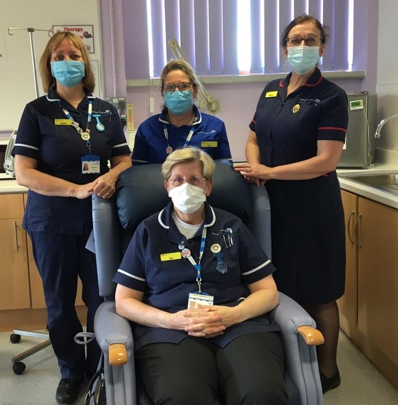Hemel Hempstead Hospital Receive New Recliner chair