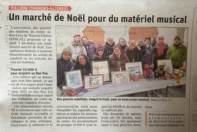 Marché de Noël  3 décembre 2022