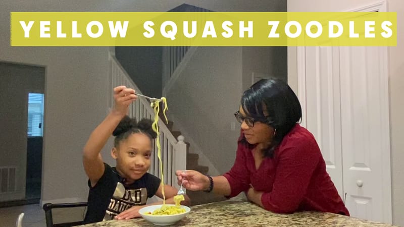 Garden to plate: Growing yellow squash and making summer squash “spaghetti”