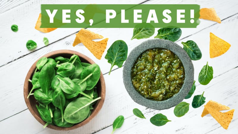 Garden to Plate: Growing spinach in containers and making spinach salsa