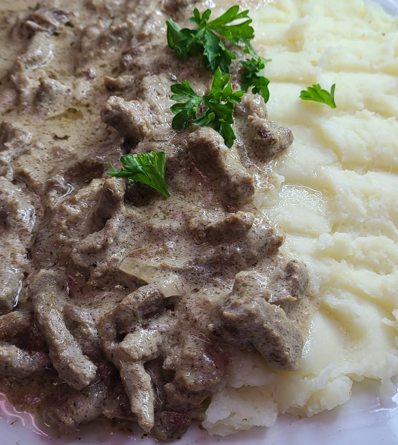 Beef Stroganoff