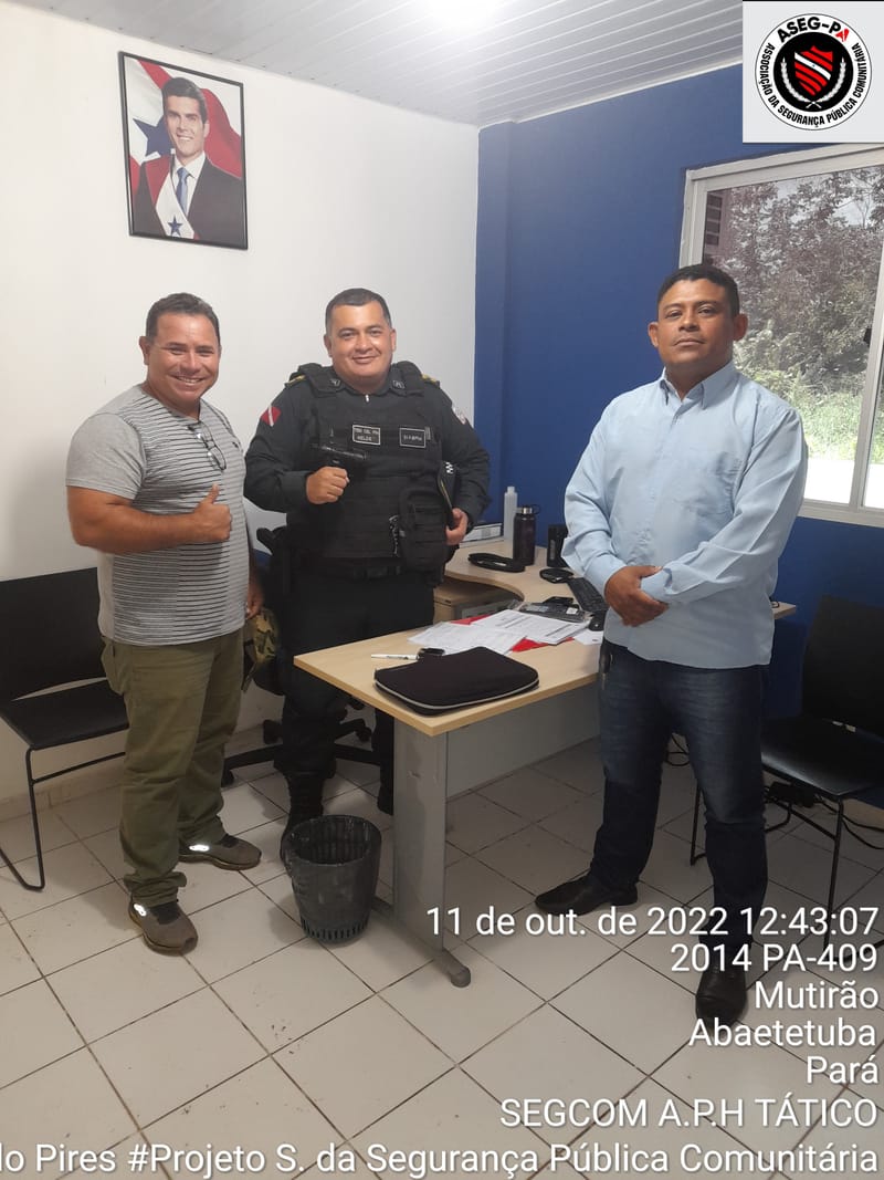 VISITA - 31º BPM BATALHÃO DE POLICIA MILITAR - TENENTE-CORONEL HELDER CORRÊA