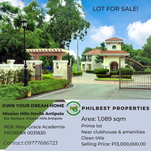 Mission Hills Havila Antipolo