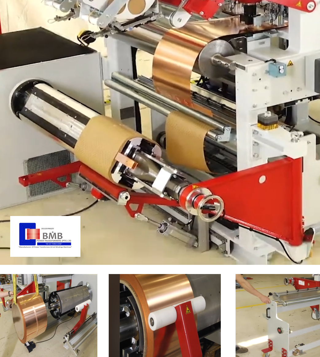 Automatic LV foil winding machines (BRPK5000)