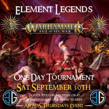 Element Legends - 1 Dayer