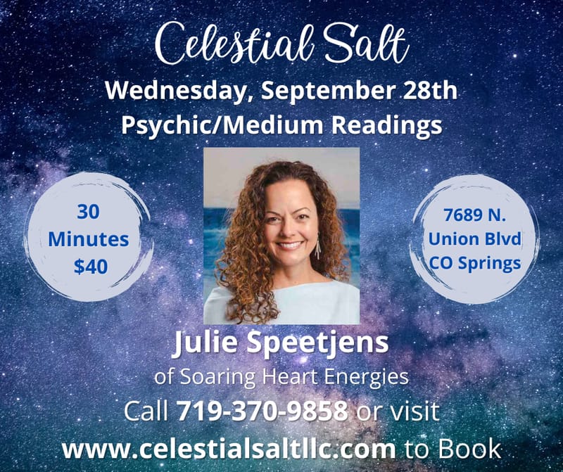 Psychic/Medium Readings at Celestial Salt Metaphysical Center