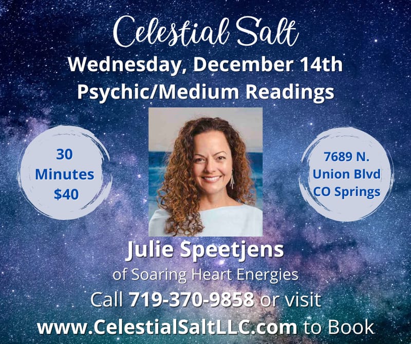 Psychic/Medium Readings at Celestial Salt Metaphysical Center