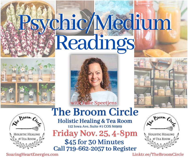 Psychic/Medium Readings at The Broom Circle