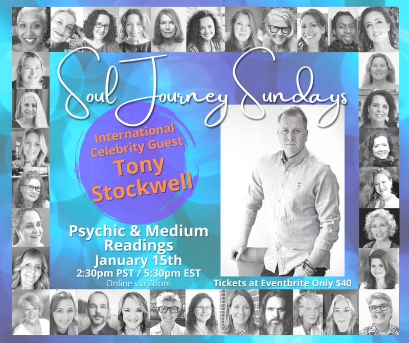 Soul Journey Sundays - Psychic and Medium Readings with Tony Stockwell