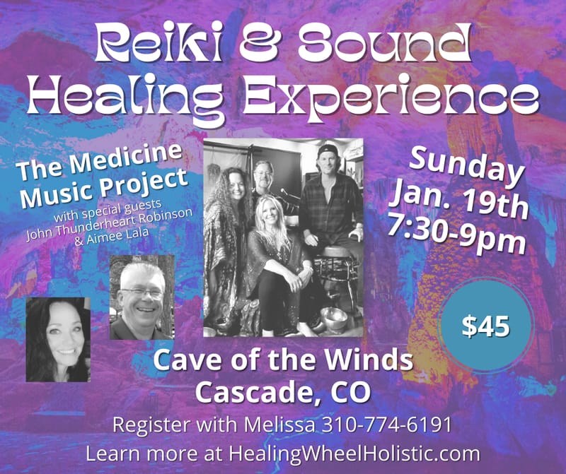Reiki Sound Bath in Cave of the Winds
