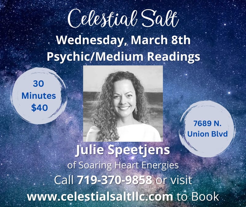 Psychic Medium Readings at Celestial Salt