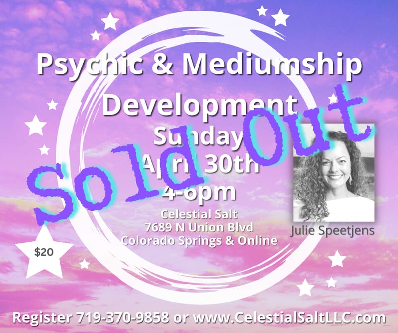 Psychic & Mediumship Development Class