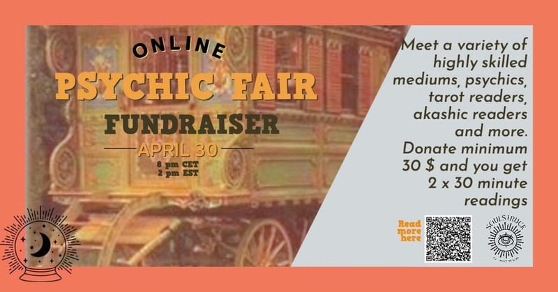 Fundraiser Psychic Fair - Save Alex's Eyesight