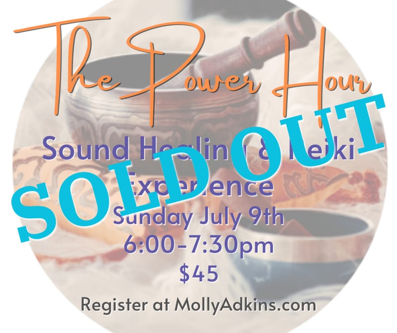 The Power Hour - Reiki & Sound Healing Experience