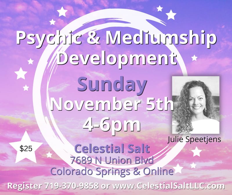 Psychic & Mediumship Development Class