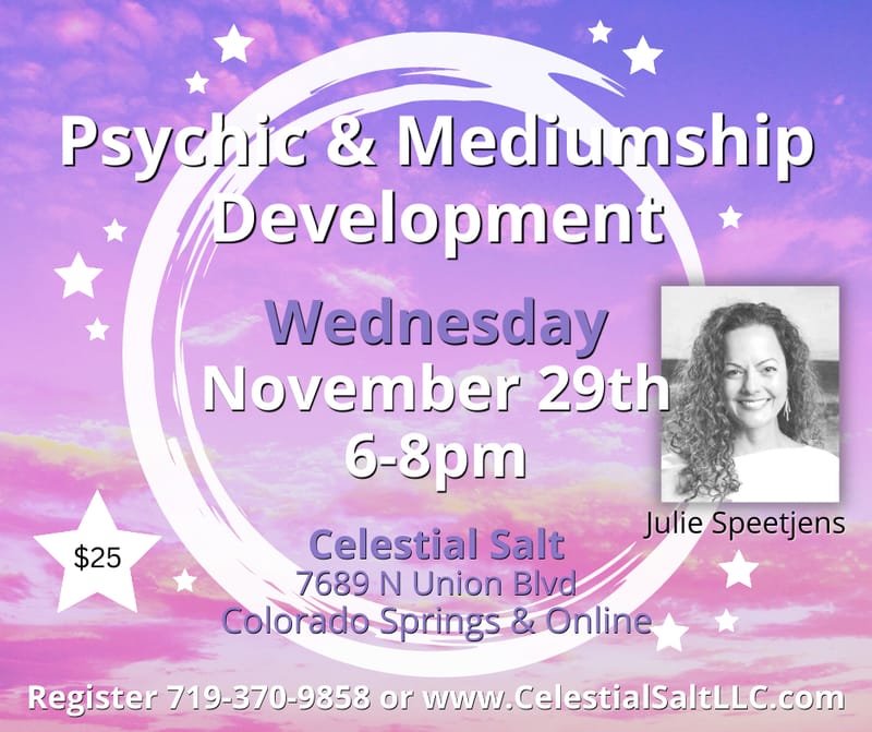 Psychic & Mediumship Development Class