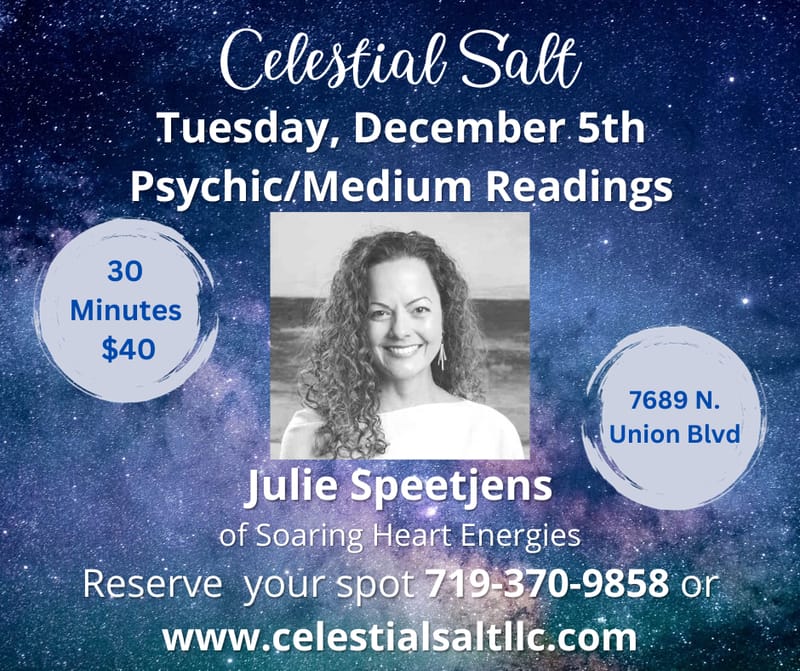 Psychic Medium Readings at Celestial Salt