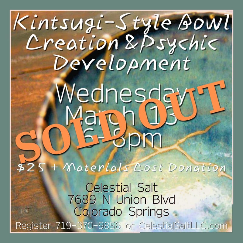 Psychic & Mediumship Development Class *Kintsugi Edition*