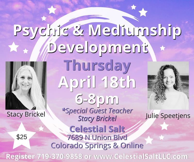 Psychic & Mediumship Development Class