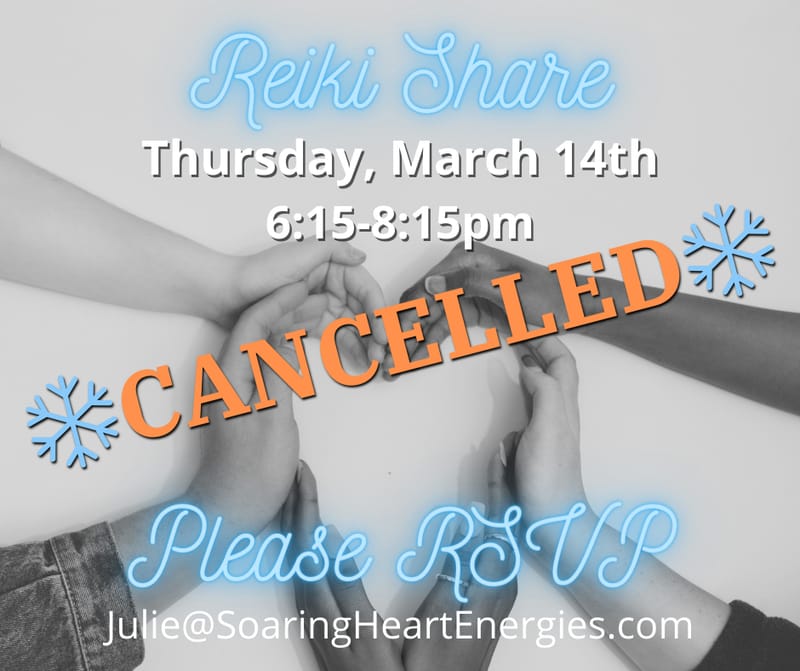 Reiki Share - Certified Reiki II Practitioners and Reiki Masters Only