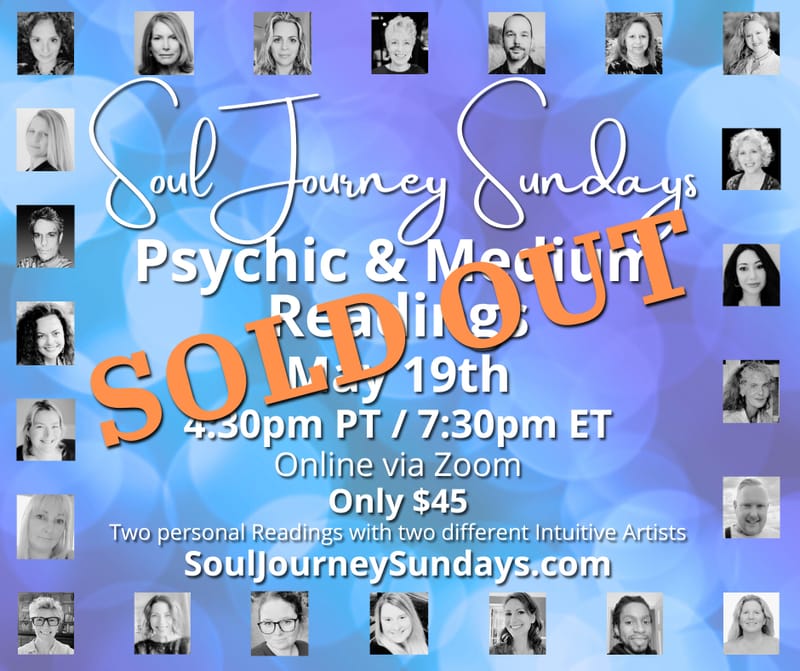 Soul Journey Sundays - Psychic & Medium Readings