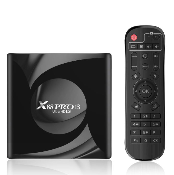 Android TV Box X88 Pro 13 (Android TV OS 13)