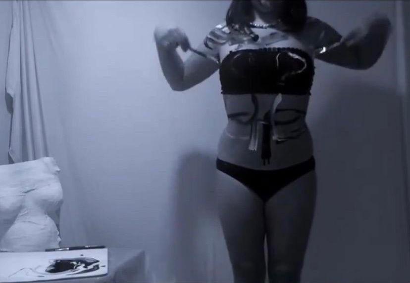 Drawing on A Doll (Breaking out of the Doll House still images) 2020