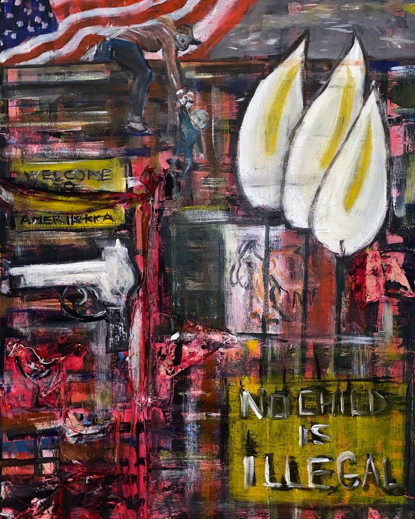 MEXICAN TEXTILE INSPIRED WORKS (2022)