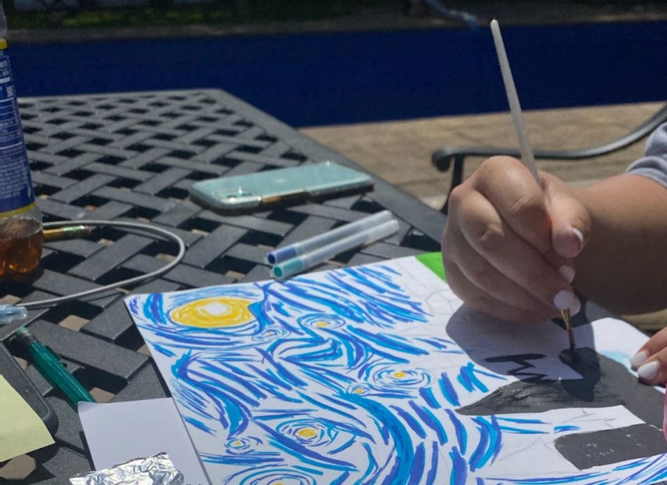 One on one art instruction (Adolescent/teen)