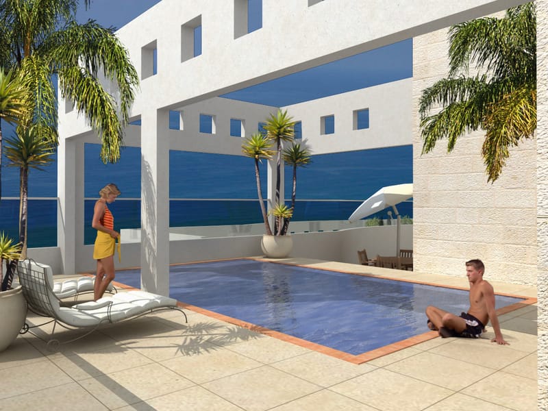 86 יח"ד מעל מרכז מסחרי